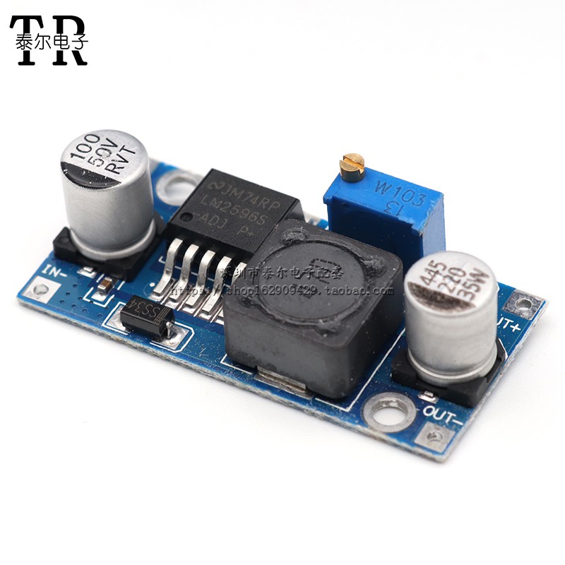 พร้องส่งในไทย LM2596 โมดูลลดแรงดัน step-down DC-DC Max 3A