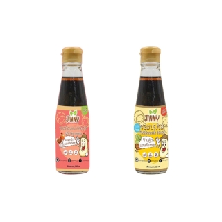 ล็อตใหม่ ‼️Jinny sauce 12M+ ซอสปรุงรสเอนกประสงค์ สูตร Gluten free โซเดียมต่ำ และ ซอสผัดเอนกประสงค์