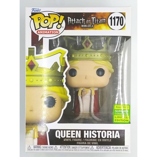 SDCC 2022 Funko Pop Attack On Titan - Queen Historia #1170 (กล่องมีตำหนิ)