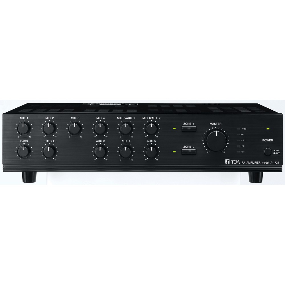 TOA A-1724 ER Mixer Power Amplifier 240W  มิกเซอร์ขยายเสียง