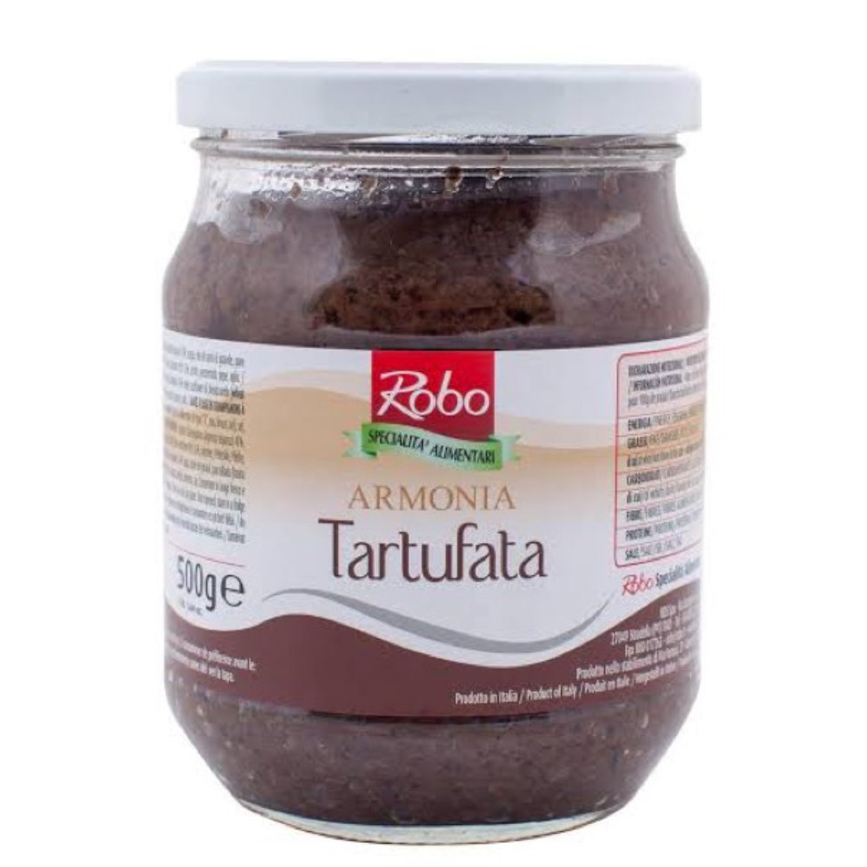 ครีมซอสเห็ดทรัฟเฟิลดำ ROBO Arminian black truffle sauce 500 g