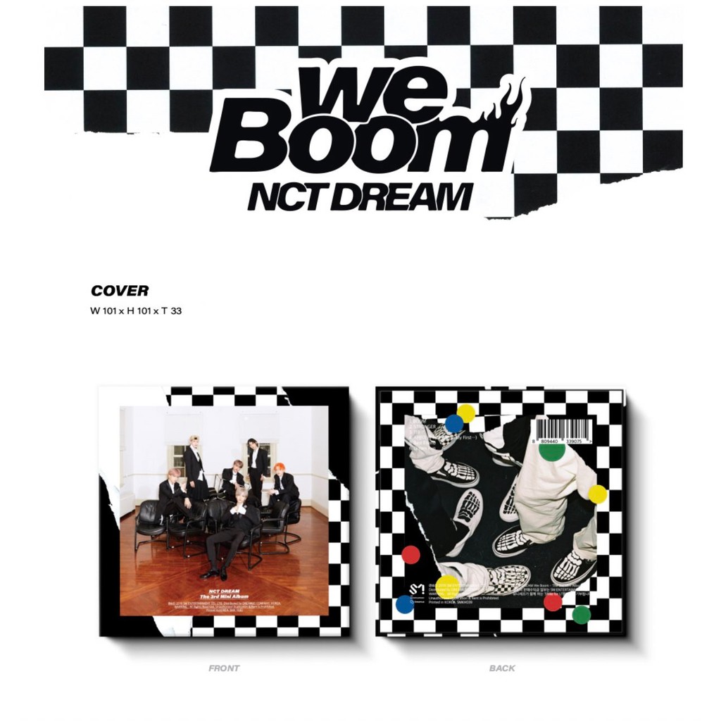 พร้อมส่ง NCT DREAM - WE BOOM KIT ALBUM KHINO