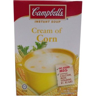 Campbells Cream of Corn 66g แคมป์เบลล์ครีมข้าวโพด 66g