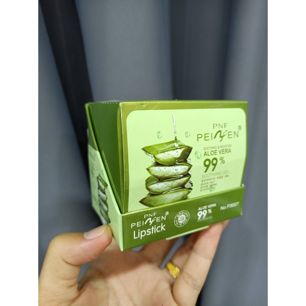 ลิปอโลเวร่า 99% ลิปว่านหางจระเข้ ลิป PEIYEN lip aloe vera (1โหล 12แท่ง)