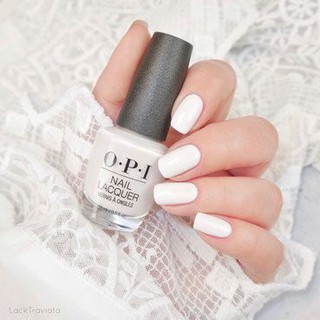 พร้อมส่ง OPI - Suzi Chases Portu-geese (NL L26) ยาทาเล็บ สีขาวออฟไวท์ Off white แท้100%