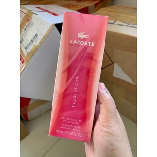 น้ำหอม  Lacoste touch of pink EDT 90 ml กล่องซีล