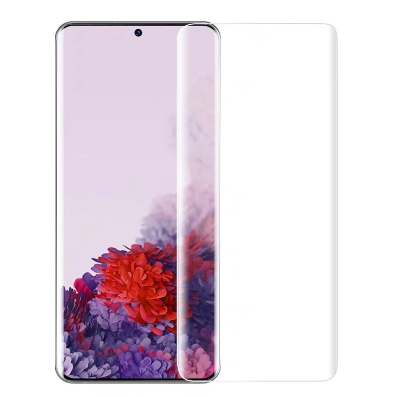 กระจกกันรอย UV Samsung S22 S22 plus S22 ultra V25 pro S23 S23 plus S23 ultra Reno 8T Mi 13 prReno13ฟิล์มกระจกนิรภัยยูวี