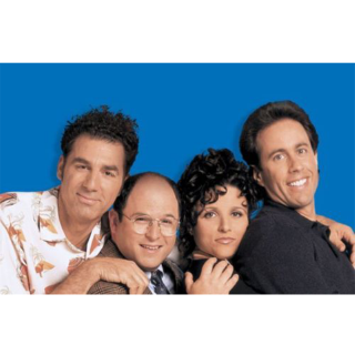 โปสเตอร์ seinfeld สไตล์วินเทจ สําหรับตกแต่งบ้าน บาร์ คาเฟ่