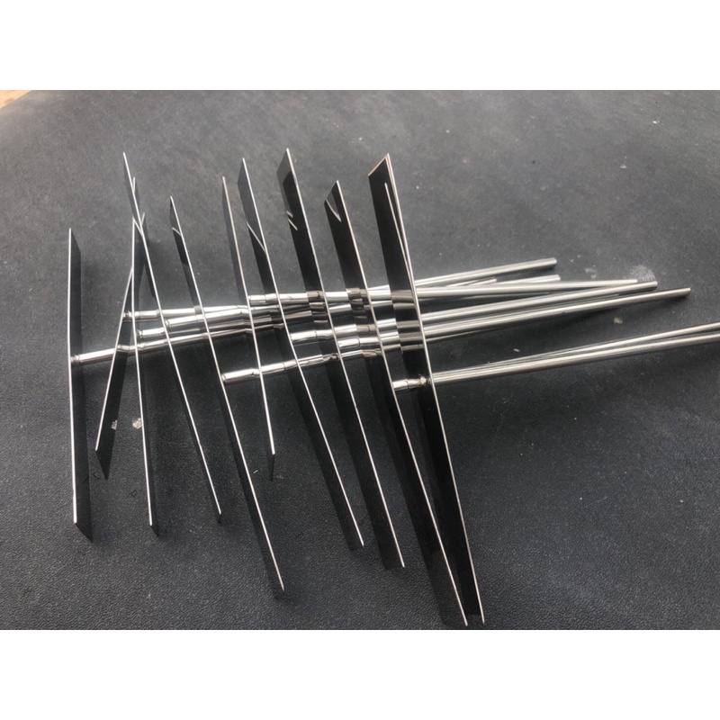 ไม้หมุนเครปสแตนเลสแท้100%