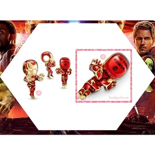 pandora silver charm Marvel x pandora iron man