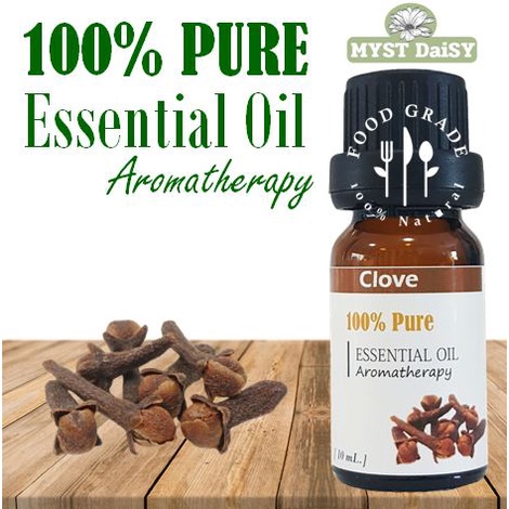 [10 mL.] Food Grade 100%Pure Essential Oil น้ำมันหอมระเหยกานพลู (Clove Bud) บริสุทธิ์ 100%ไม่ผสม (ไม