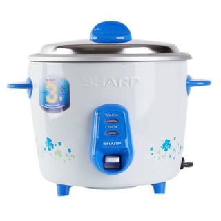 หม้อหุงข้าว SHARP ความจุ 1.5L รุ่น KSH-D15 Electric Rice Cooker **คละลาย**