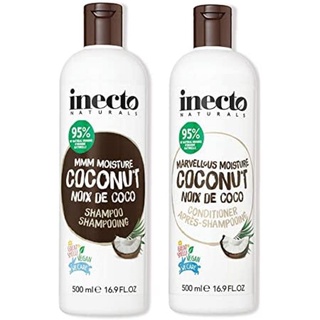 🥥แชมพูมะพร้าว🥥Inecto Naturals Coconut Shampoo&amp; Conditioner