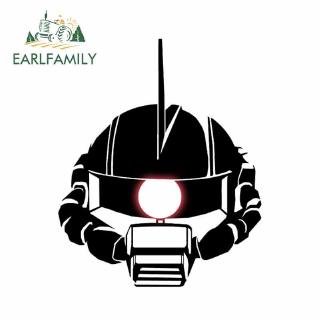 EARLFAMILY สติกเกอร์โพลีเอทิลีน ลาย GUNDAM สำหรับติดรถยนต์ ขนาด 13*7.3 ซม.