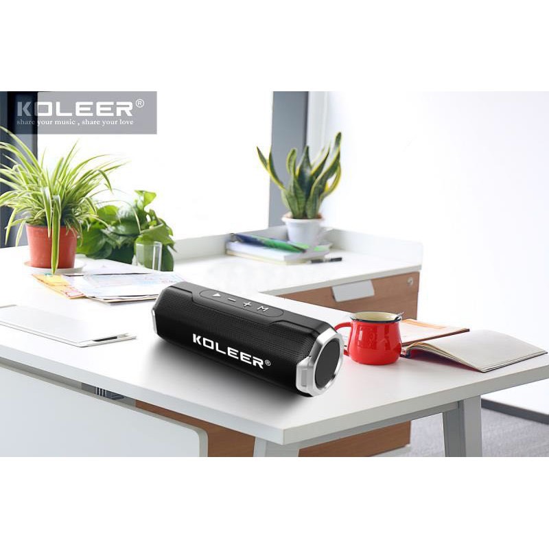 ลำโพงบลูทูธเสียงดี คุณภาพสูงbetter sound Bluetooth Speaker Koleer รุ่น S218