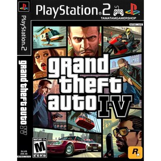 แผ่นเกมส์PS2 [GTA IV mod san] เกมเพล2 แผ่นplay2 Grand Theft Auto ภาค4 ps2