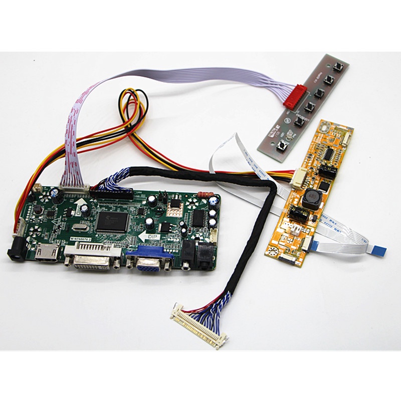 HDMI+DVI+VGA+AUDIO LCD Controller Board kit For 20"  LM200WD3 TLC7 1600*900  LCD controller board DI