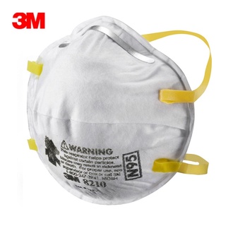 【พร้อมส่ง】3M N95 RESPIRATOR MASK 8210(สินค้าแกะกล่องแพ็คเป็นชิ้น )หน้ากากกันฝุ่นละออง 8210 N95 ยี่ห้อ 3M (ขายแยกชิ้นค่ะ)