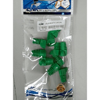 Plug Boots CAT5E LINK (US-6003) 10/Pack Green