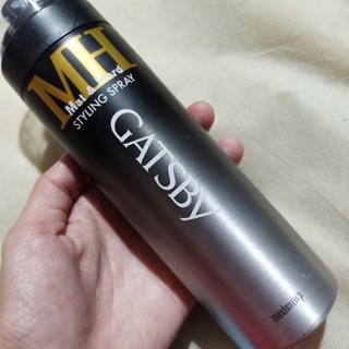 แกสบี้ แมตต์ ฮาร์ด ไม่มันเงา Gatsby Mat &amp; Hard Styling Spray สเปรย์ เซ็ตผม ทำผม ญี่ปุ่น Japan ผลิตภัณฑ์จัดแต่งทรงผม