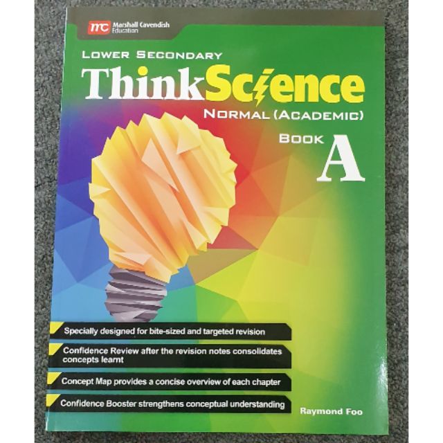 หนังสือสอบวิทยาศาสตร์ ม.ต้น Think-Science Book A