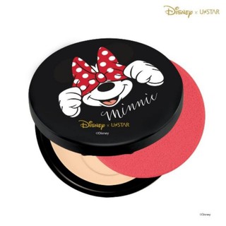 พร้อมส่ง 📌 แป้งผสมรองพื้น ยูสตาร์ ⭐ Disney x Ustar Minnie Stay Compact Foundation