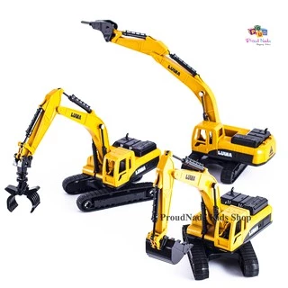 ProudNada Toys ของเล่นเด็ก โมเดล รถแม็คโคร TRUCK SET ENGINEERING NO.1709-1711