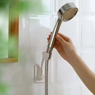 🔥พร้อมส่ง🔥 🚿ของมันต้องมี 🚿 ที่แขวนฝักบัว ที่แขวนสายชำระ แบบติดผนัง ไม่ต้องเจาะ สามารถหมุนและปรับระดับได้ถึง 360องศา
