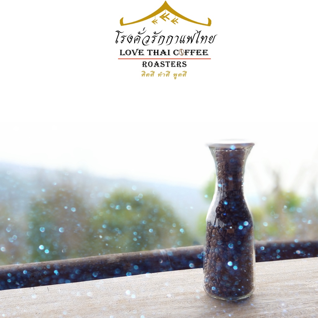 เมล็ดกาแฟ อราบิก้า ปางขอน คั่วเข้ม 500 กรัม / Arabica 100% French Dark Roast 500g. รูปที่ 2