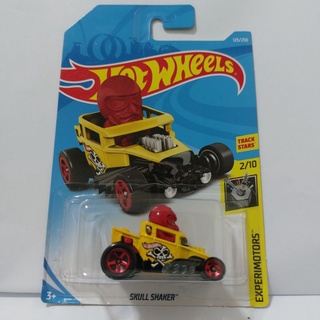 รถเหล็ก Hotwheels SKULL SHAKER สีเหลือง (ib012)oh