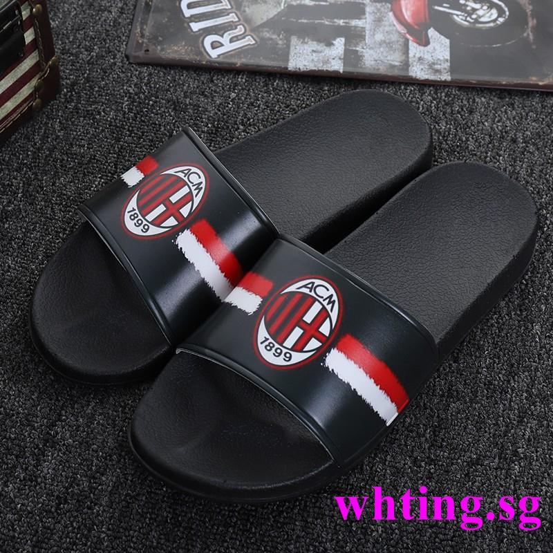 สินค้าพร้อมLFC Manchester MC MU Liverpool FC Football Team LOGO Slippers Chelsea AS Team LOGO Club LOGO Casual Slippers YNWA