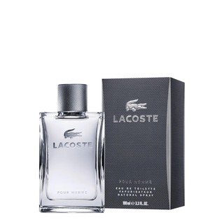 LACOSTE น้ำหอม Pour Homme Eau de Toilette ปริมาณ 100 มล. ของแท้นำเข้า ไซส์จริง