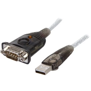 ATEN สาย USB to Serial สาย USB to RS232 รุ่น UC-232A (สีเงินน้ำตาล)