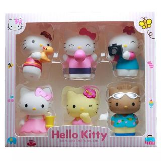 โมเดลตุ๊กตา Hello Kitty ตัวนิ่ม กล่องละ 6 ตัว มาในกล่องใส โชว์ของน่ารัก ๆ เลยจ้า ความสูงตัวละประมาณ 7 cm
ชุดละ 350 บาท🏦