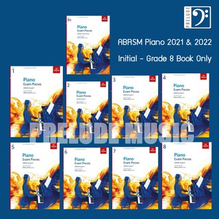 ABRSM Piano Exam Pieces 2021&amp;2022, Prep Test, Initial-Grade8 (Book Only)