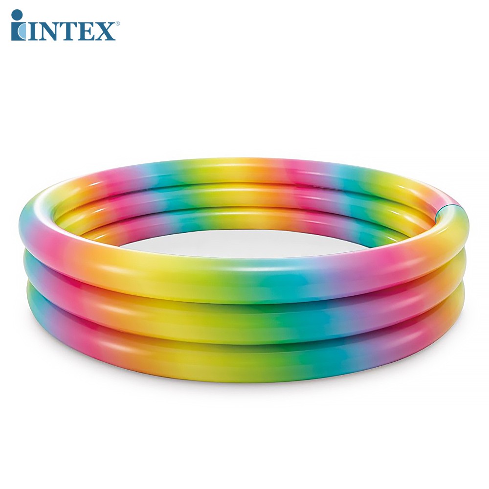 INTEX สระเป่าลม สระน้ำเป่าลม COOL DOTS POOL Medium รุ่น 58439