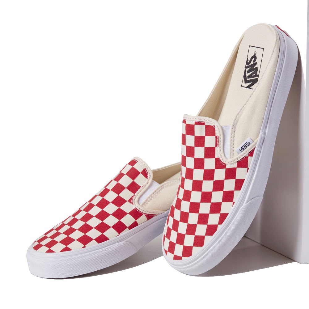 Vans รองเท้าผ้าใบ Classic Slip-On Mule Checkerboard (2สี) ราคา ถูกที่สุด ดีลบีเคเค แกลเลอรีภาพที่ 7