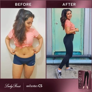 พร้อมส่ง Lady first เลคกิ้งกระชับสัดส่วน แบบขายาว รุ่น CS