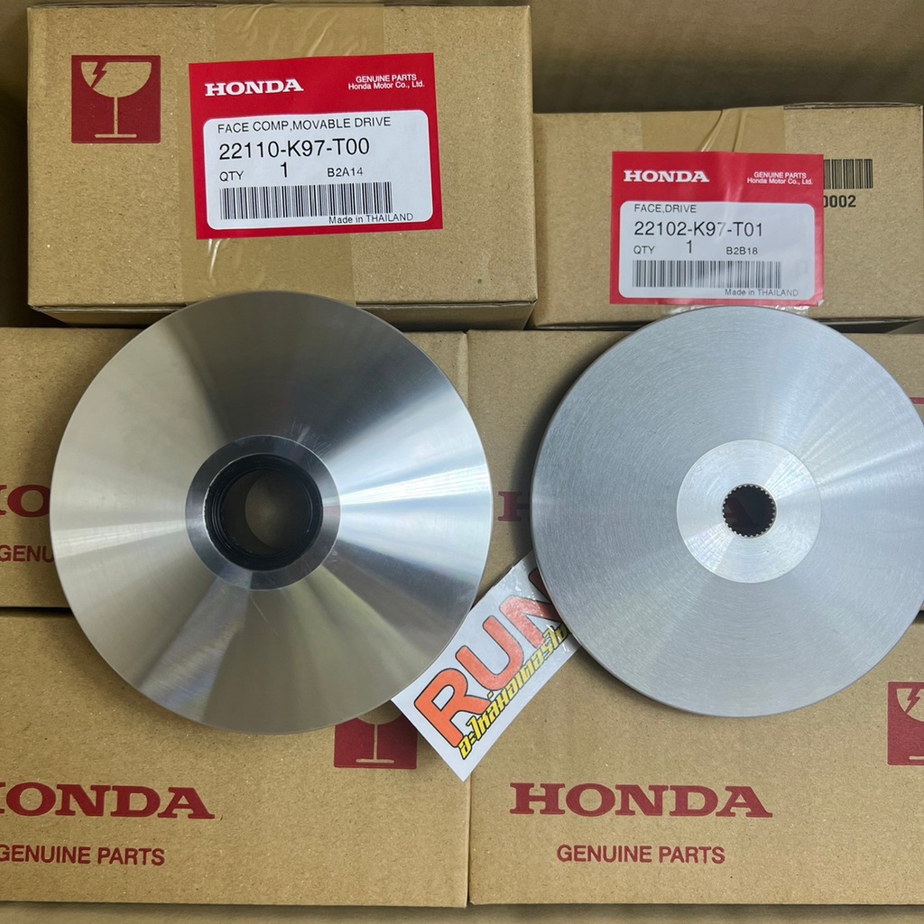 ชามเม็ด ชามใบพัด PCX150 ปี 2018-2020, ADV150 (22110-K97-T00, 22102-K97-T01) ชามเดิม รับประกันแท้ศูนย