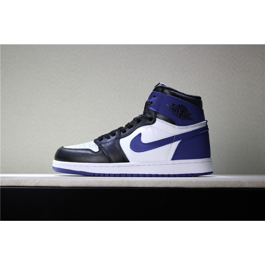 Air Jordan 1 Retro High Og Blue Moon Royal รองเท าผ าใบล าลองส ด าส ขาว 5750 115 Shopee Thailand