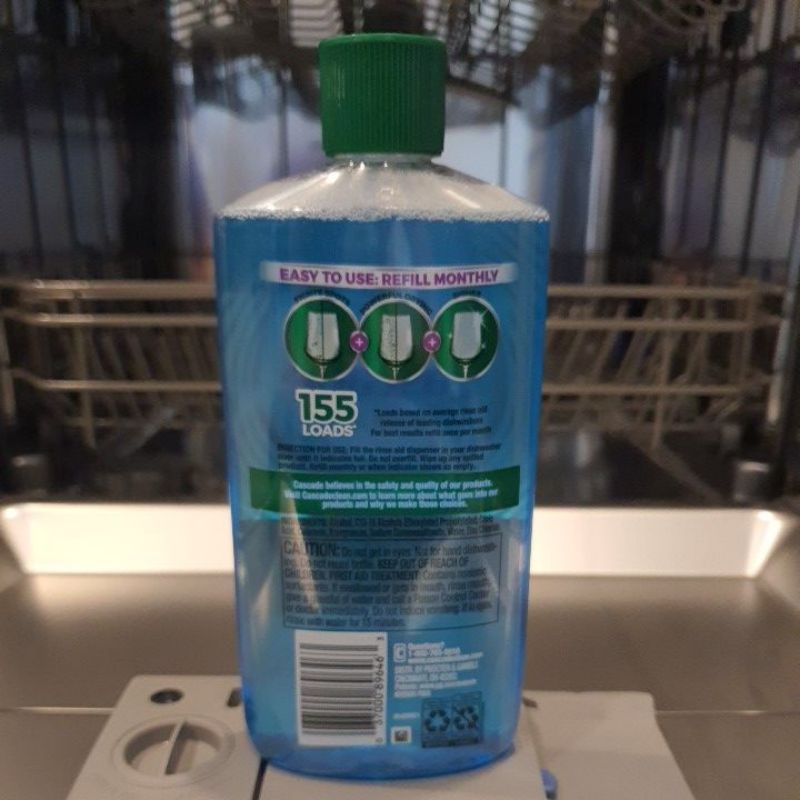 Cascade Rinse Aid น้ำยาแวววาว ขนาด 473 ml นำเข้าจากสหรัฐอเมริกา ...