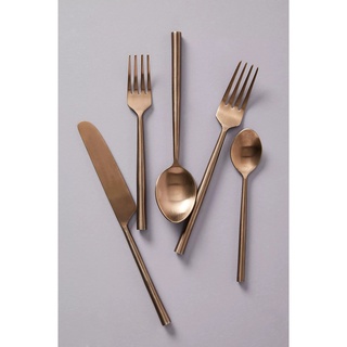 Clear the table พร้อมส่งของแท้!!! เซตช้อนส้อมทานอาหาร ของงAnthropologie  Streamlined Flatware Set of 5