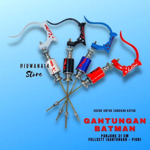 Gantungan Lovebird ที่แขวนกรงนก Magpie Pawn Tube Cage Hook