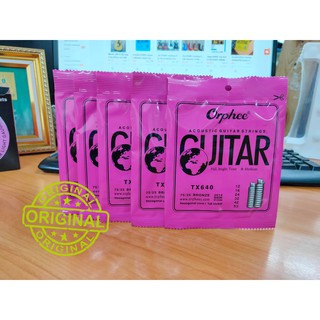 【Ready Stock】สายกีตาร์โปร่งอะคูสติก TX640 Medium (012-053) 75/25 BRONZE ส่งไว้..ส่งเร็ว..ต้องที่นี่