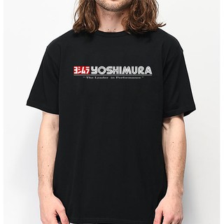 YOSHI003 เสื้อยืด คอกลม เรซซิ่ง มอเตอร์ไซต์ โยชิมูระ YOSHIMURA ผ้าพรีเมียม  YAMAHA KAWASAKI SUZUKI GRSX