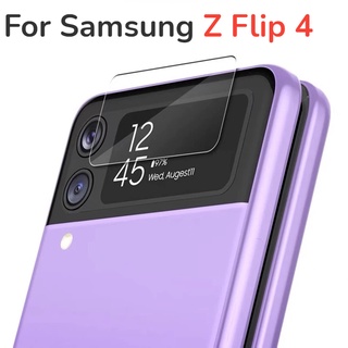 2 in 1 ฟิล์มกระจกนิรภัย กันรอยหน้าจอ และเลนส์กล้อง สําหรับ Samsung Galaxy Z Flip 4 Galaxy Z Flip 4 3