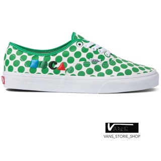 VANS AUTHENTIC MOCA LOGO GREEN SNEAKERS สินค้ามีประกันแท้