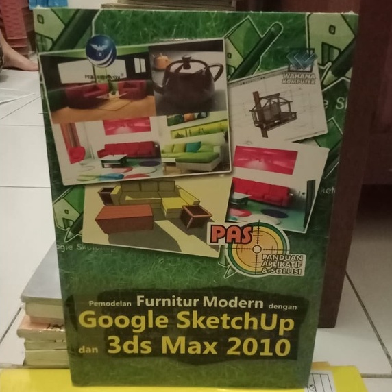 หนังสือโมเดล FURNITUR โมเดิร์นพร้อม SKETCHUP และ 3DS MAX 2010 GOOGLE