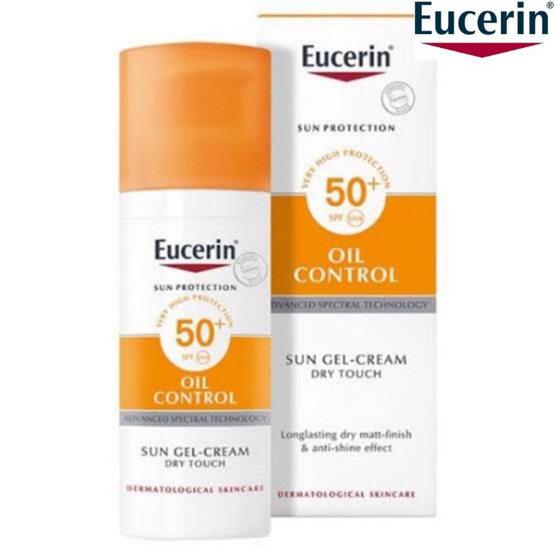 Eucerin Sun Gel-Creme Oil Control Dry Touch SPF 50 50ml - sakura_amika ...