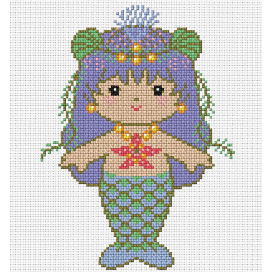 *อ่านรายละเอียดก่อนสั่ง ส่งต่อ ลายปัก PINN Cross Stitch ผังลายครอสติชพร้อมเบอร์ไหม DMC - Cartoon Col